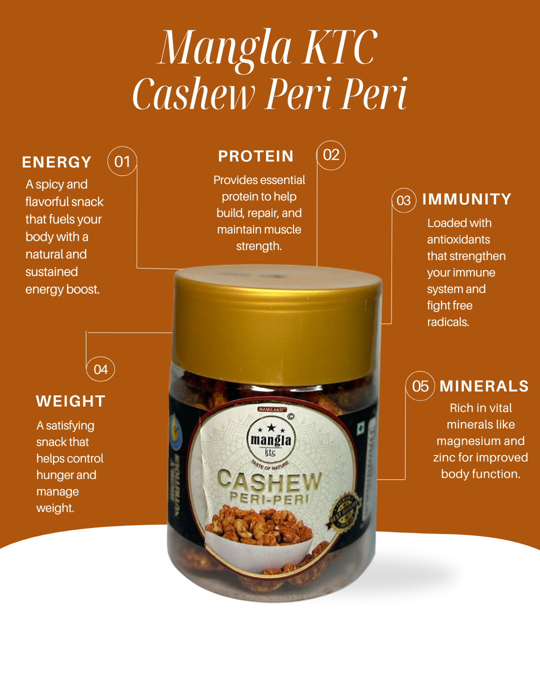 Cashews Peri Peri