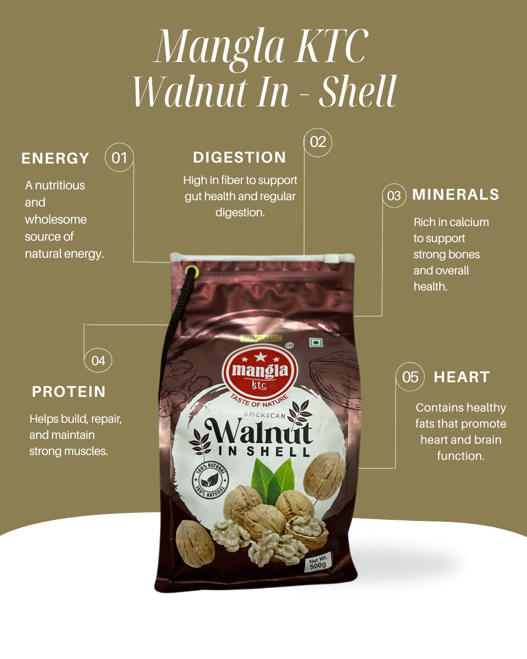 American Walnut In-shell